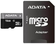 ADATA Premier Micro SDHC 16 GB SDHC UHS-I + adapter - Memóriakártya
