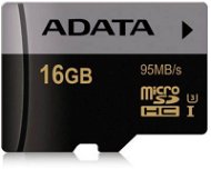 ADATA Premier Micro SDHC 16GB UHS-I U3 Class 10 - Memory Card