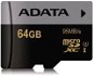 ADATA Premier Micro SDXC 64GB UHS-I U3 Class 10 - Memory Card