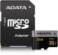 ADATA Premier Micro 32GB SDHC UHS-I U3 + Class 10 SDHC Adapter - Memory Card
