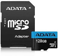 ADATA Premier Micro SDXC 128GB UHS-I Class 10 + SD adapter - Memóriakártya