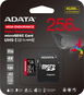 ADATA MicroSDXC 256GB High Endurance + SD adaptér - Paměťová karta