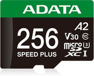 ADATA MicroSDXC 256GB Speed Plus + SD adaptér - Paměťová karta