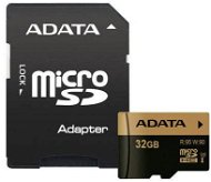 ADATA XPG Micro SDHC 32 GB UHS-I U3 Class 10 + SDHC adaptér - Pamäťová karta