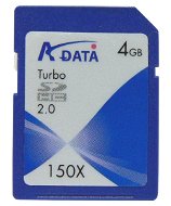 A-DATA SDHC 4GB Class 6 Turbo - Memory Card