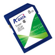 Pamětová karta SDHC ADATA Secure Digital 8GB - Memory Card