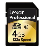 Paměťová karta LEXAR Secure Digital 4GB Professional 133× - Memory Card