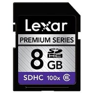 LEXAR Secure Digital 8GB 100x Premium - Memory Card