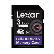 LEXAR Secure Digital 8GB FullHD Video karta - Memory Card