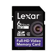 LEXAR Secure Digital 16GB Full-HD Video - Speicherkarte