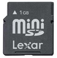 Mini SD Lexar 1GB - Memory Card
