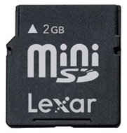 Mini SD Lexar 2GB - Memory Card
