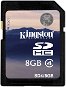 Kingston 8GB SDHC Class 4 - Speicherkarte