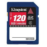 Kingston SDHC 8GB Class 4 Video card 120min - Pamäťová karta
