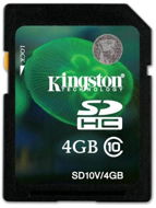 Kingston SDHC 4GB Class 10 - Speicherkarte