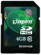 Kingston SDHC 4GB Class 10 - Pamäťová karta