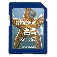 Kingston SDHC 8GB Class 6 - Paměťová karta