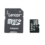 LEXAR MicroSDHC 8GB Mobile Edition + adaptér - Speicherkarte