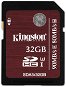Kingston 32GB SDHC Class 10 UHS-I U3 - Memóriakártya