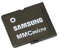 ADATA MMCmicro MultiMedia Card 256MB + adaptér pro standardní SD slot - Memory Card