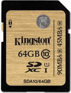 Kingston SDXC 64GB UHS-I Class 10 - Memory Card