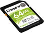 Memory Card Kingston Canvas Select Plus SDXC 64GB Class 10 UHS-I - Paměťová karta