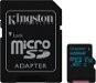 Kingston Canvas Go! MicroSDXC 128GB UHS-I U3 + SD Adapter - Speicherkarte