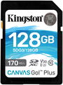 Kingston SDXC 128GB Canvas Go! Plus