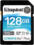 Paměťová karta Kingston SDXC 128GB Canvas Go! Plus - Paměťová karta