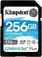 Speicherkarte Kingston Canvas Go Plus SDXC 256 GB - Paměťová karta
