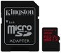 Kingston Canvas React MicroSDHC 32GB A1 UHS-I V30 + SD adapter - Memóriakártya