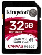 Kingston Canvas React SDHC 32 GB A1 UHS-I V30 - Pamäťová karta