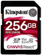 Kingston Canvas React SDXC 256GB A1 UHS-I V30 - Memóriakártya