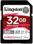 Kingston SDHC 32GB Canvas React Plus - Memory Card