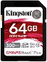 Speicherkarte Kingston SDXC 64 GB Canvas React Plus - Paměťová karta