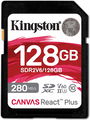 Kingston SDXC 128GB Canvas React Plus V60