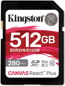 Kingston SDXC 512GB Canvas React Plus V60 - Memory Card