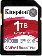 Kingston SDXC 1TB Canvas React Plus V60 - Speicherkarte