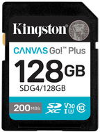 Kingston SDXC Canvas Go Plus Gen4 128 GB - Pamäťová karta