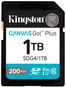 Kingston SDXC Canvas Go Plus Gen4 1TB - Paměťová karta