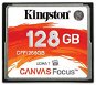 Kingston Compact Flash 128GB Canvas Focus - Memóriakártya