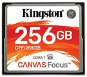 Kingston Compact Flash 256GB Canvas Focus - Memóriakártya