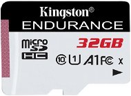 Memory Card Kingston Endurance microSDXC 32GB A1 UHS-I C10 - Paměťová karta