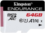 Kingston Endurance micro SDXC 64GB A1 UHS-I C10 - Pamäťová karta