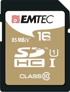 EMTEC SDHC 16GB Gold Plus Class 10 - Memóriakártya