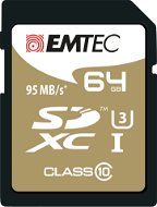 EMTEC SDXC 64GB Speed`In Class 10 UHS-I U3 - Memóriakártya