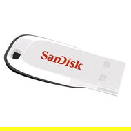 SanDisk FlashPen-Cruzer Blade 4 GB white - Flash Drive