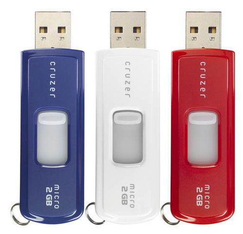 Sada tří FlashDrive SanDisk Cruzer Micro U3 ReadyBoost - Flash Drive - Main image