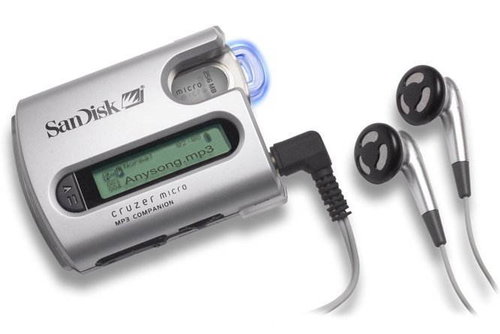 SanDisk MP3 Companion modul pro Cruzer Micro FlashDrive - vytvoří MP3 přehrávač z flashdisku - Flash disk - Hlavní obrázek