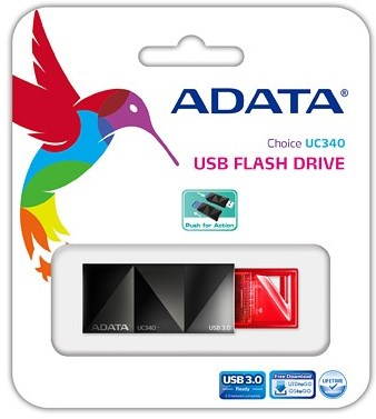  ADATA UC340 64 GB red  - Flash Drive - Main image